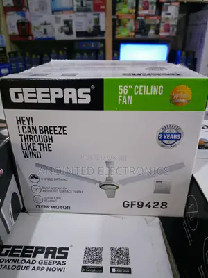 Geepas Ceiling Fans White