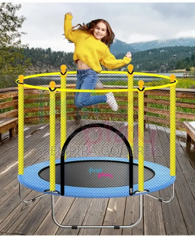 Trampoline With Strong Stainless Steel