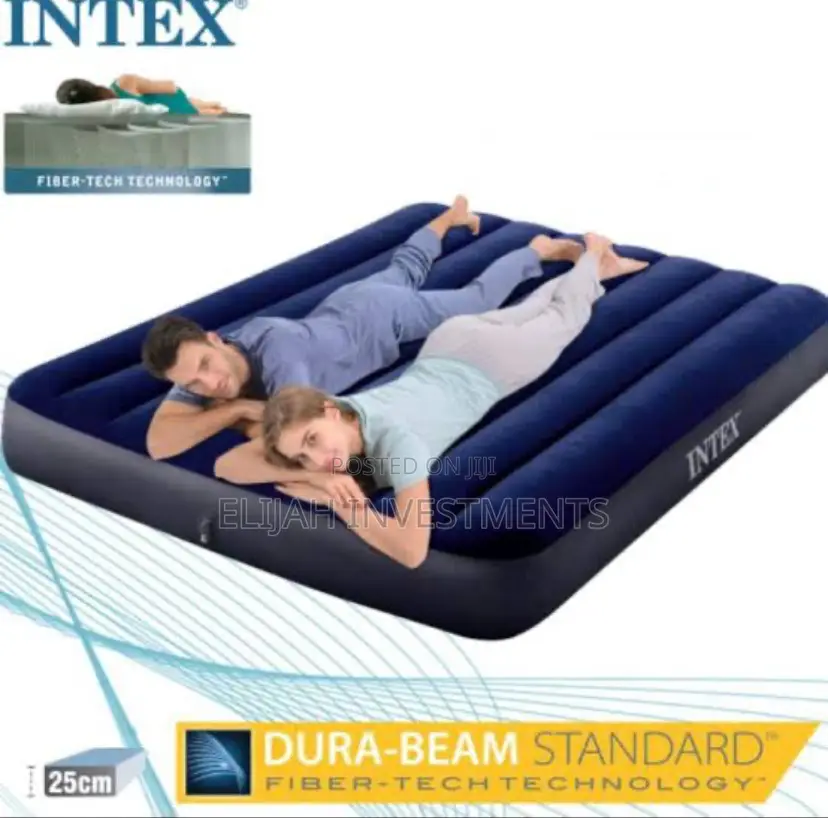 4 by 6 Intex Standard Inflatable Air Mattress