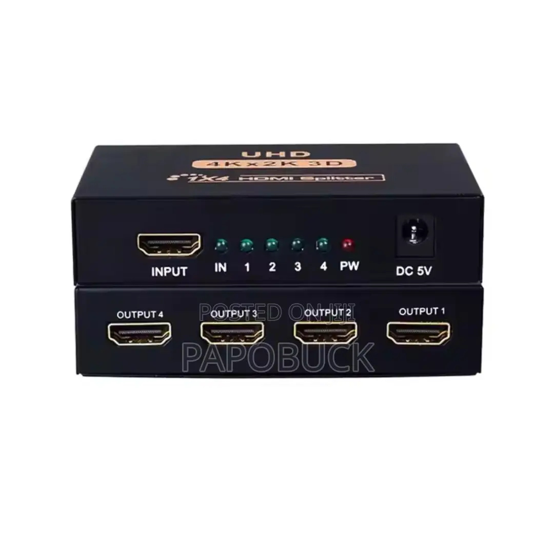 Full HD 4kx2k HDMI 1 in 4 Out Splitter HDMI 1x4 Splitter