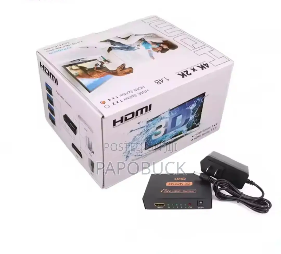 Full HD 4kx2k HDMI 1 in 4 Out Splitter HDMI 1x4 Splitter
