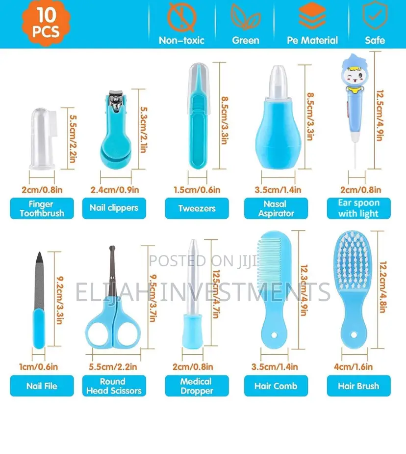 Baby Care Kit, Healthcare Grooming Set for Babies Kids