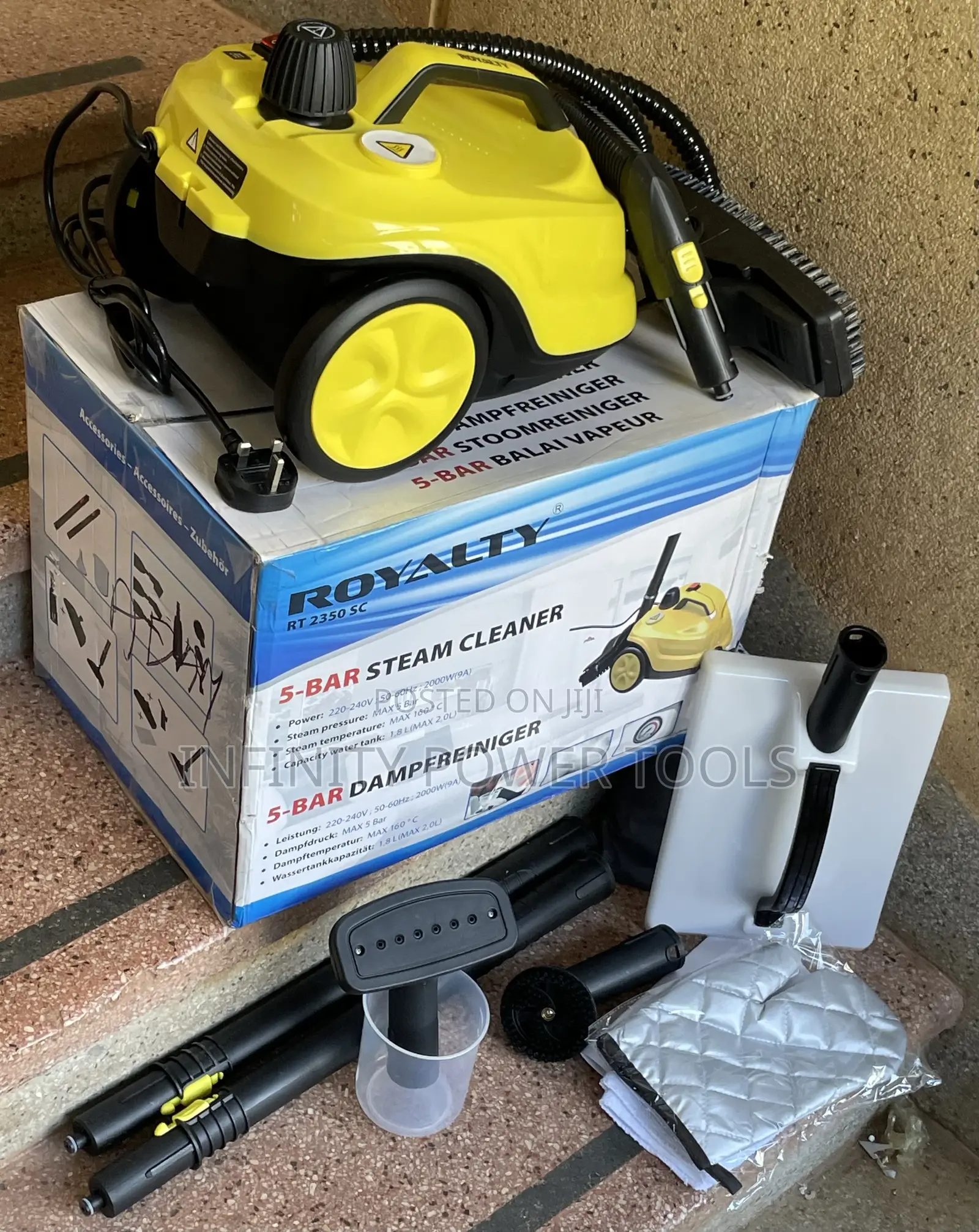 5 Bar Steam Cleaning Machine Royalty