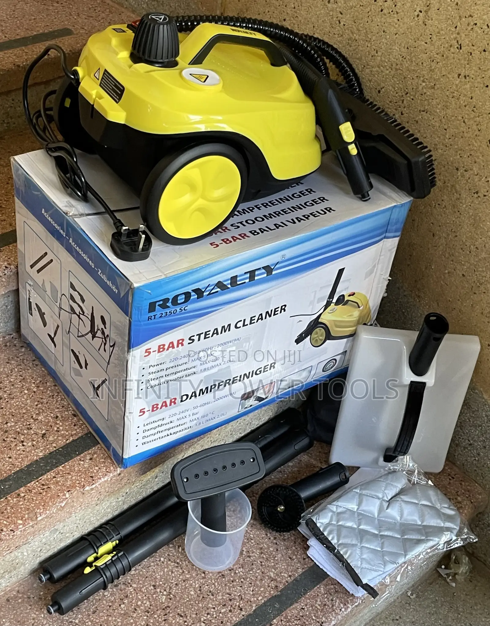 5 Bar Steam Cleaning Machine Royalty
