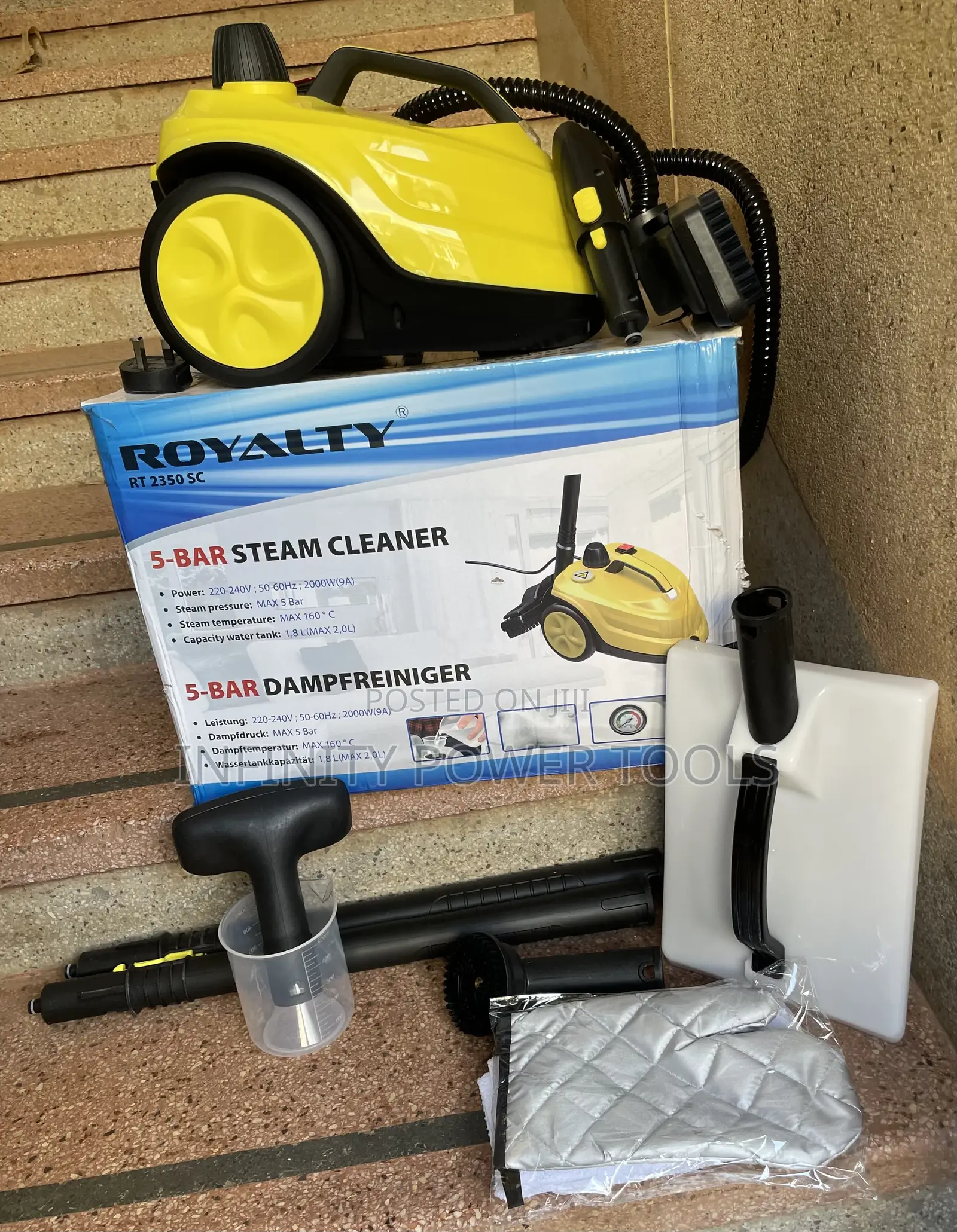 5 Bar Steam Cleaning Machine Royalty