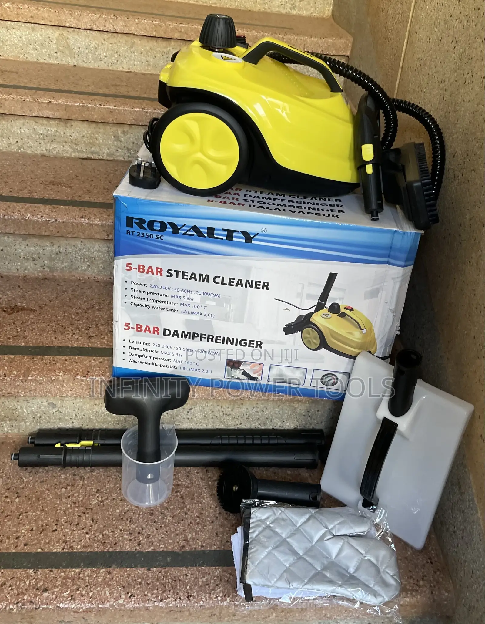 5 Bar Steam Cleaning Machine Royalty
