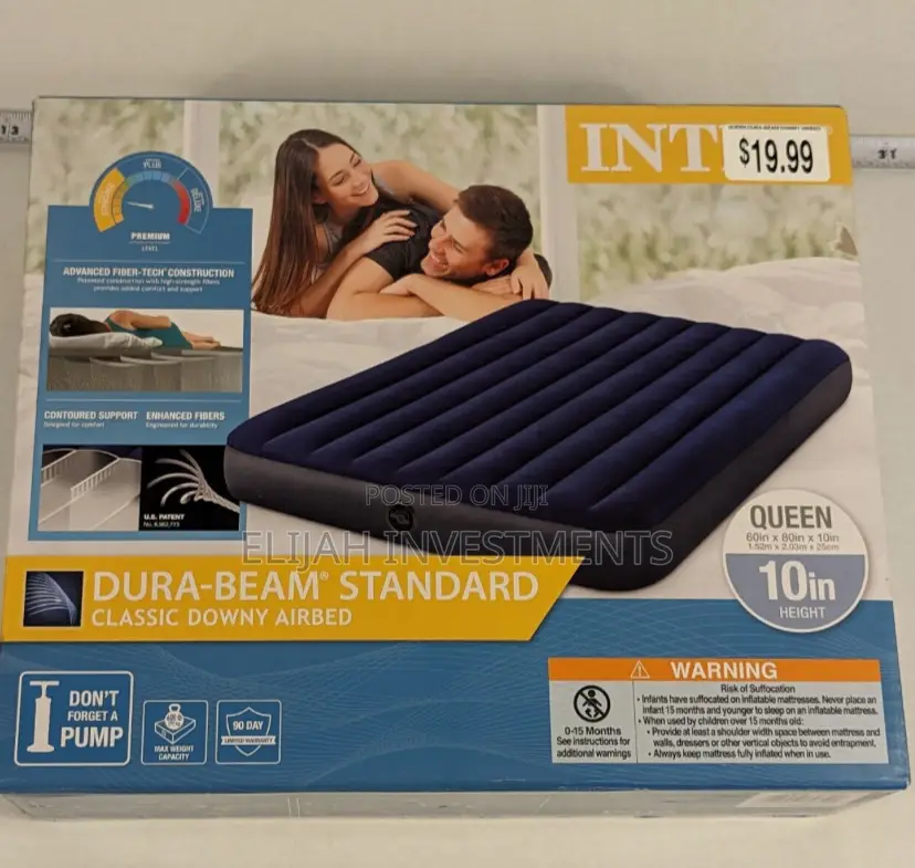 New 6 by 6 Inflatable Air Mattress (Inflatable)