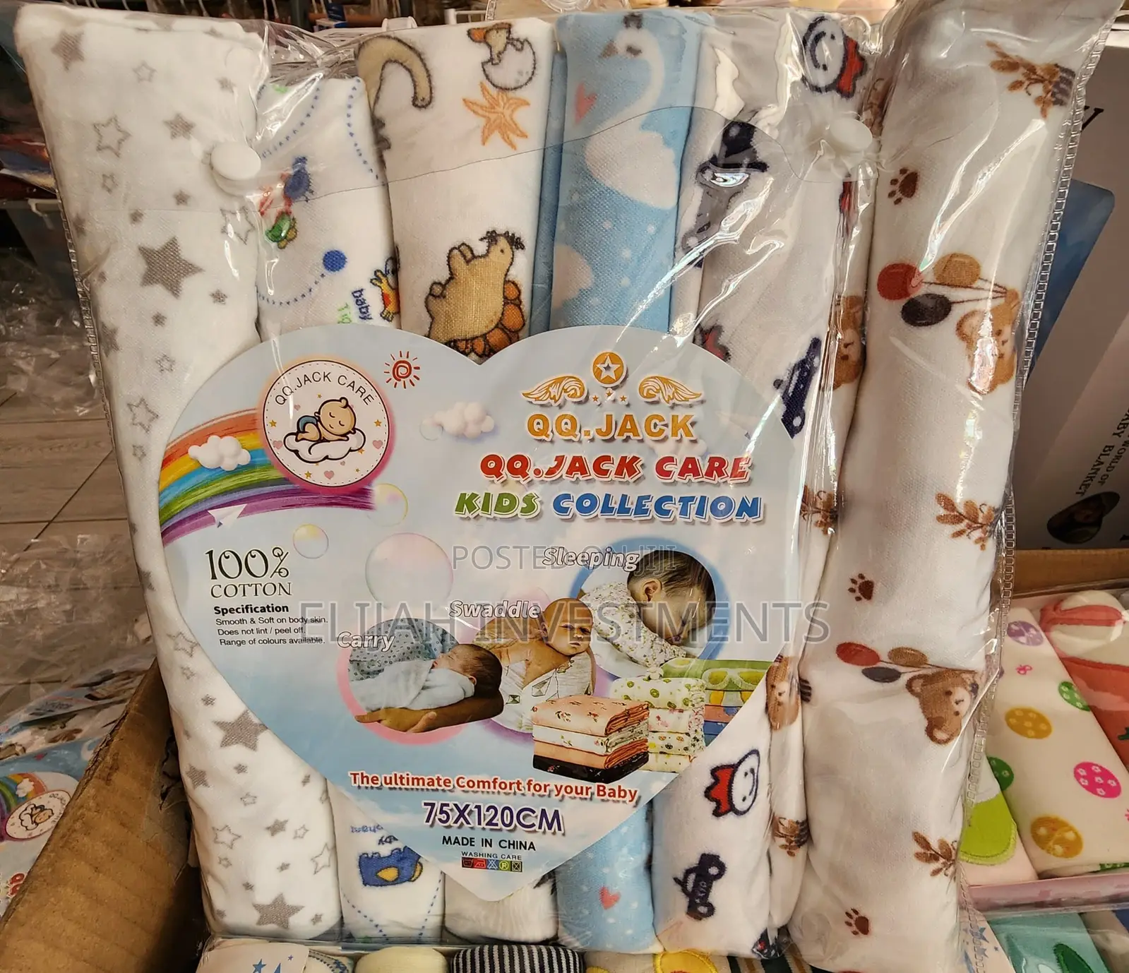 6pcs Ultimate Comfort Kids Cotton Bedsheets