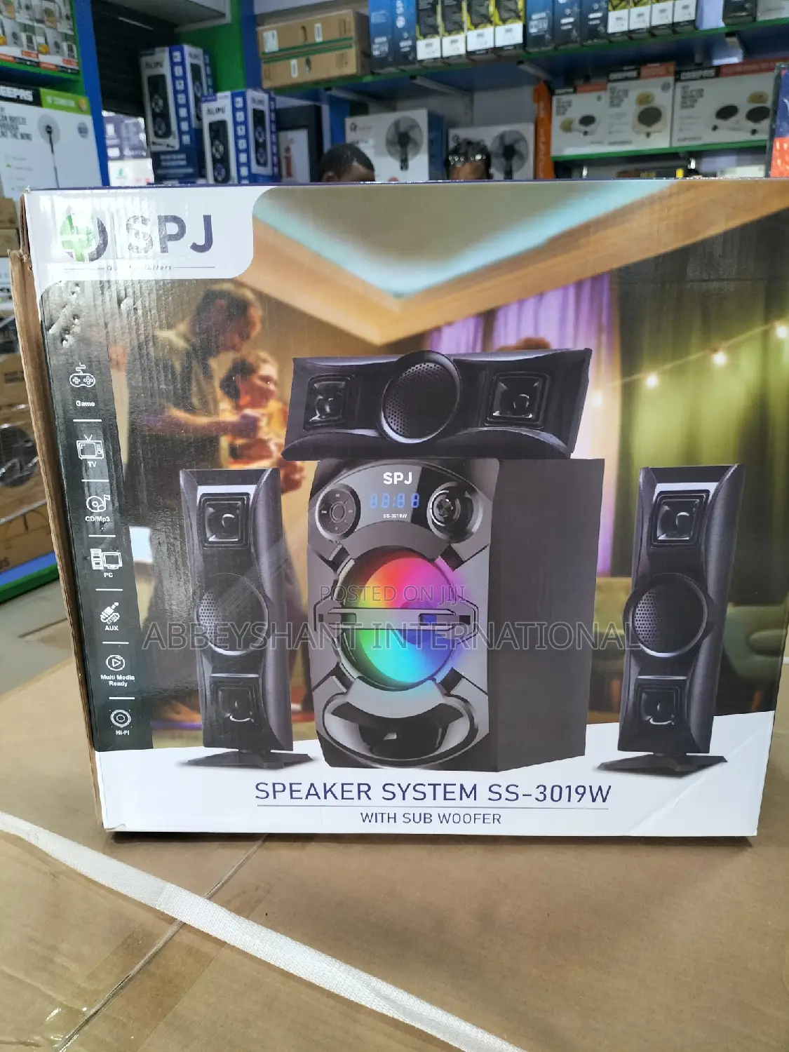 Woofer SPJ Sub Woofer 3.1 Hifi Sub Woofer