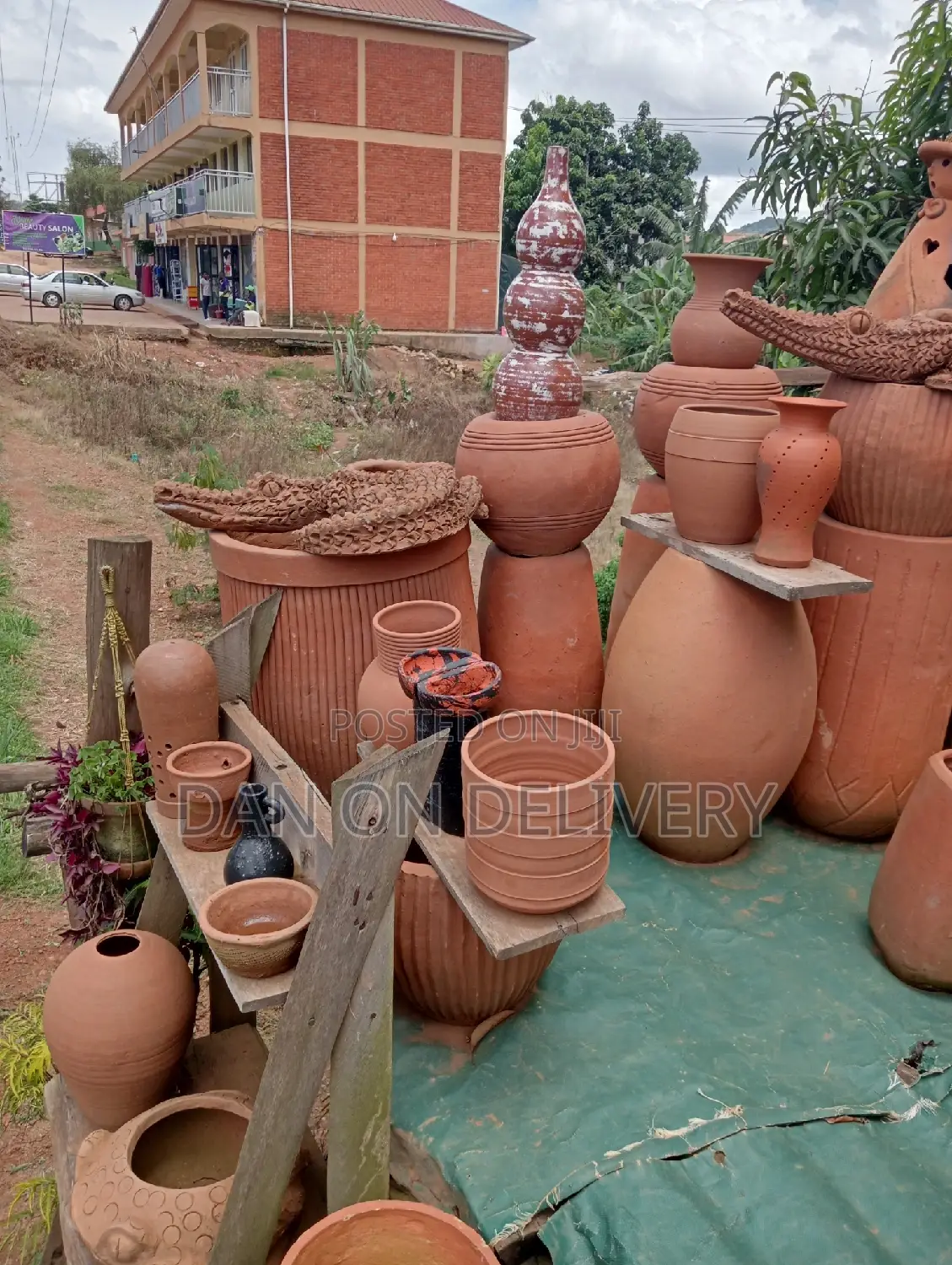 Pots And Flowers