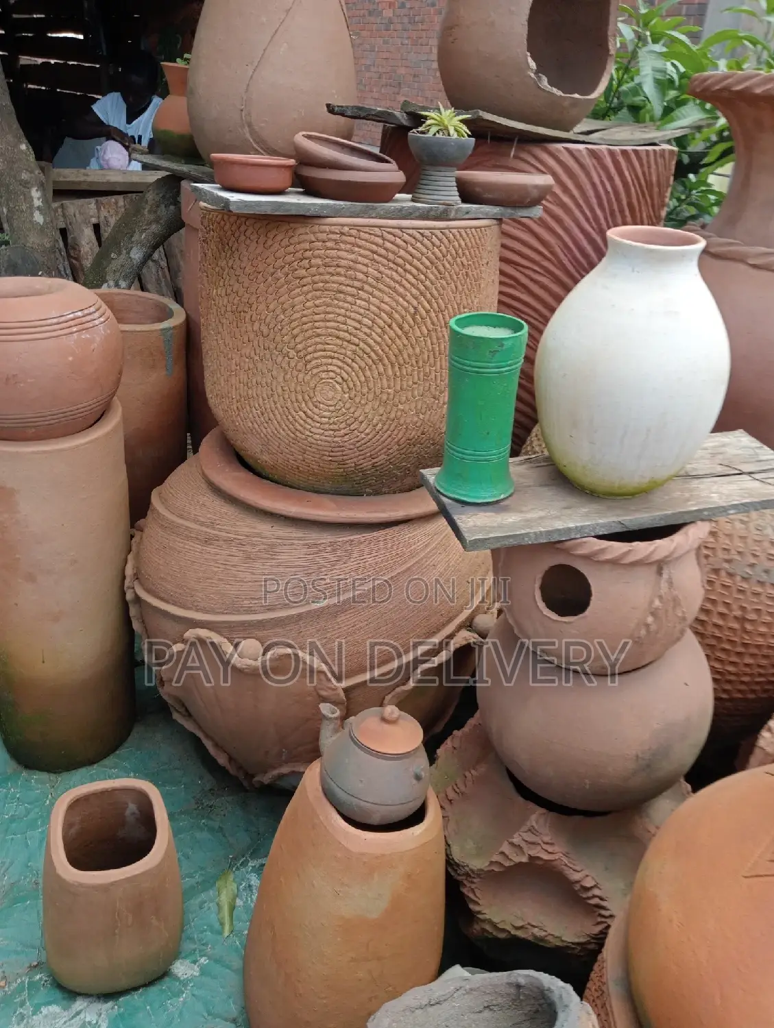Pots And Flowers