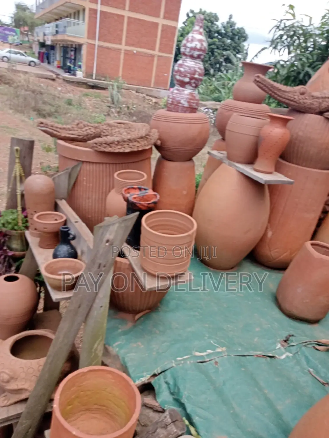 Pots And Flowers