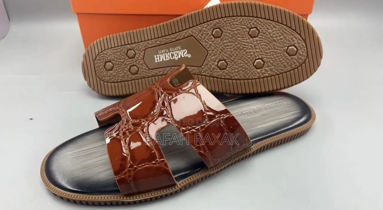 Original Men’S Hermes Italian Push in Sandals