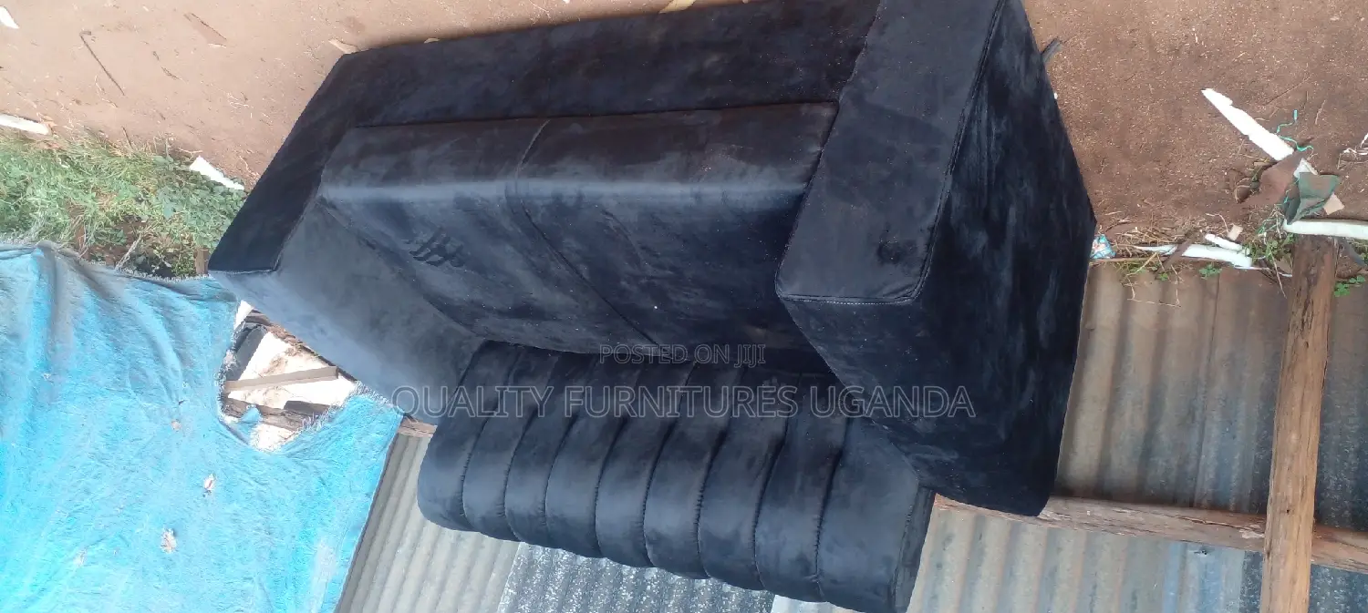 2 Seater Sofa Seat in Black Colour