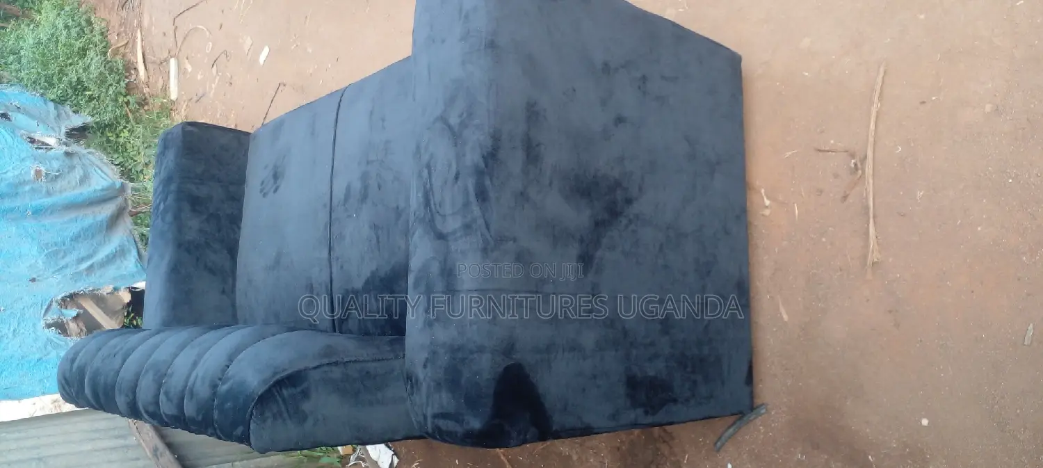 2 Seater Sofa Seat in Black Colour