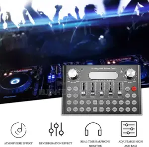 Live Sound Card With Effects,Voice Changer With BT