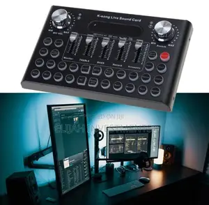 Live Sound Card With Effects,Voice Changer With BT