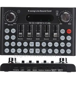 Live Sound Card With Effects,Voice Changer With BT