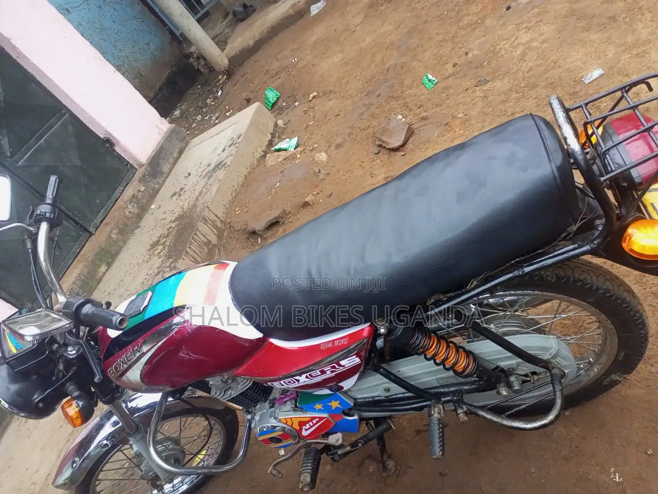 Bajaj Boxer 2016 Red