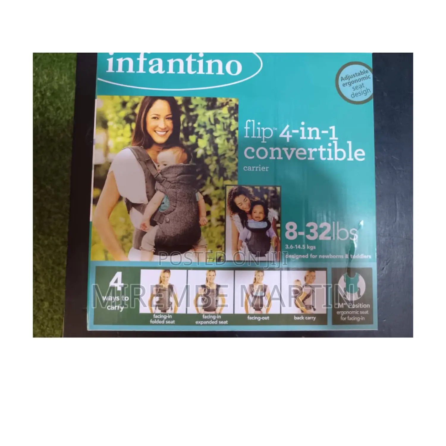 4 in 1 Infantino Convertible Baby Carrier.