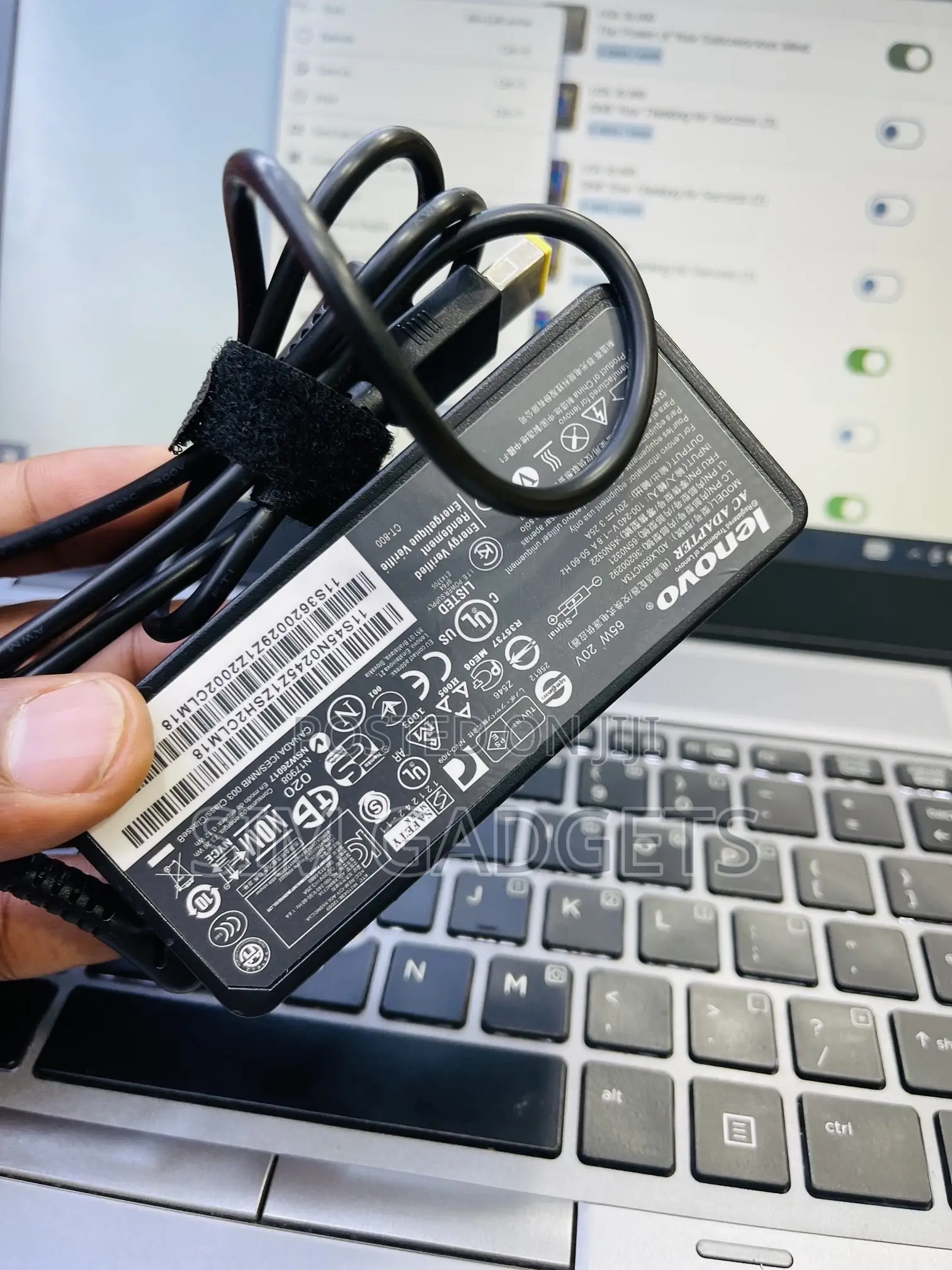 Lenovo Usb Laptop Charger. (2)