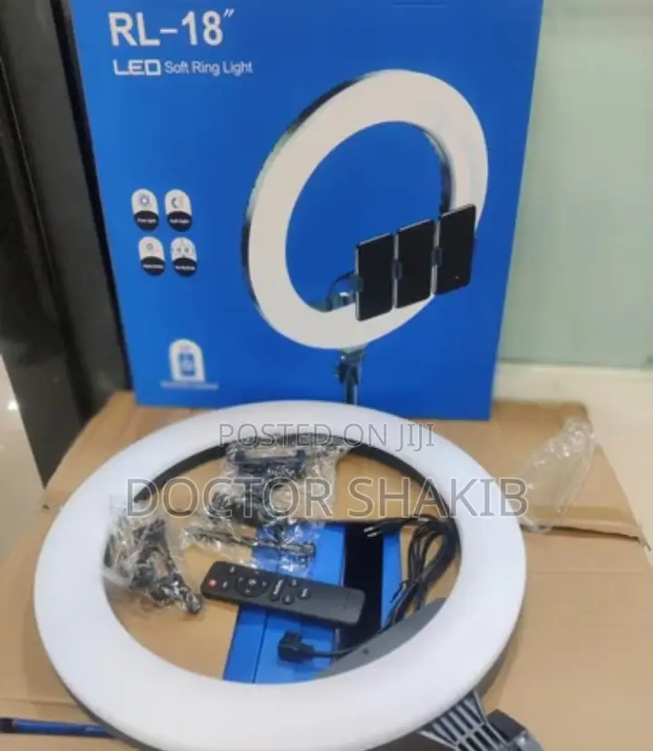 Premium High Quality RI-18'' Selfie And Video Ring Light