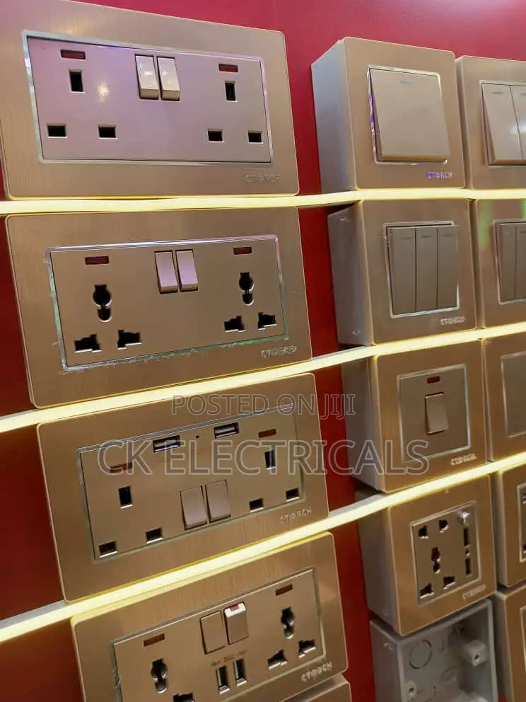 Gold Switches and Sockets Available