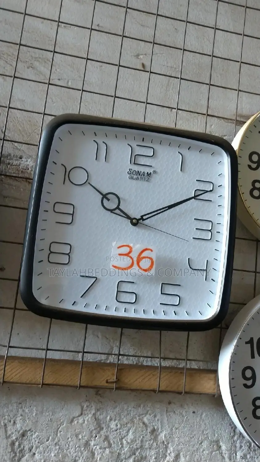Sonam Wall Watch 236 Quartz Clock