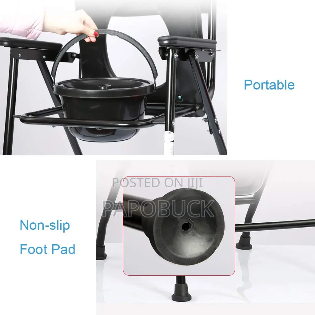 Strong Foldable Adult Potty Chair
