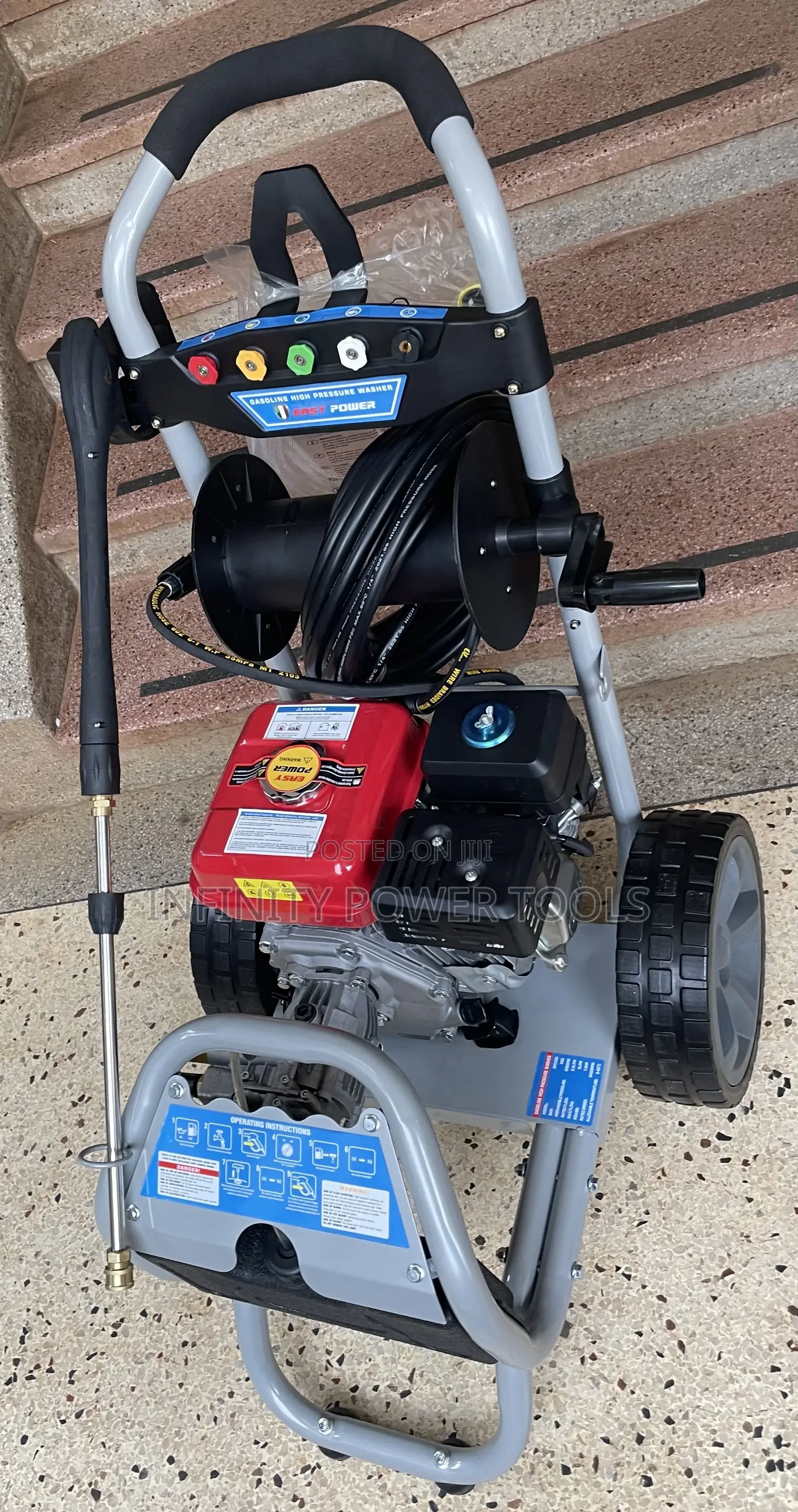 Gasoline High Pressure Washer 3000psi Easy Power