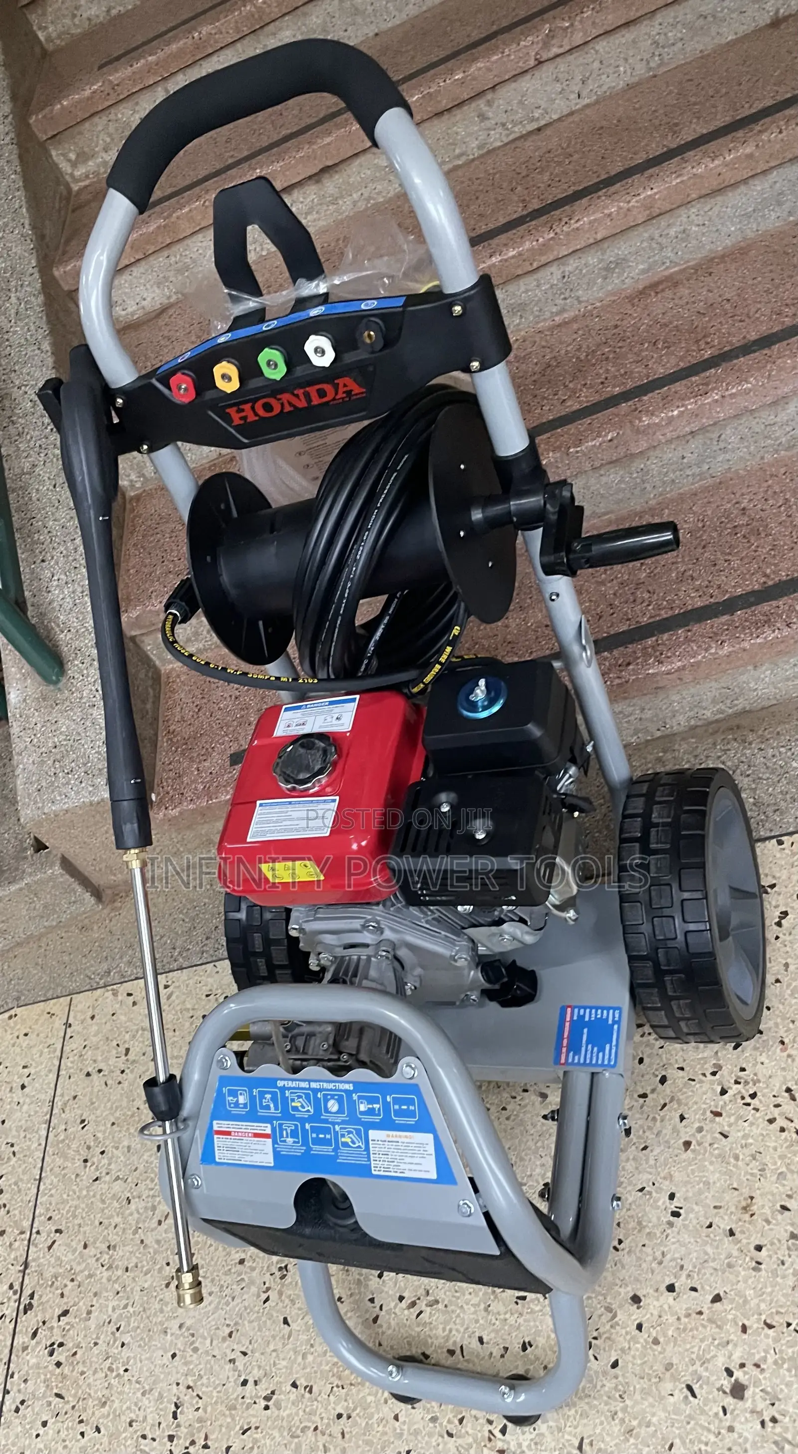 Gasoline Jet Washer Honda Brand