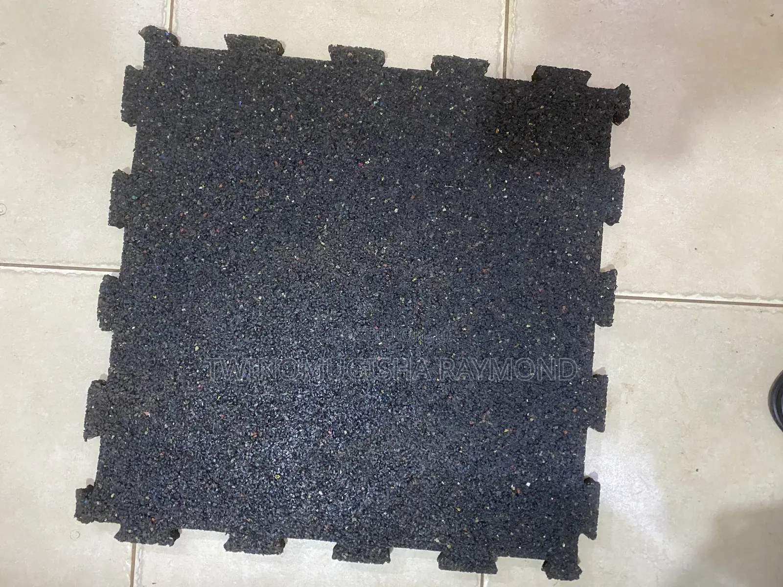 Rubber Gym Carpet (Interlocking)