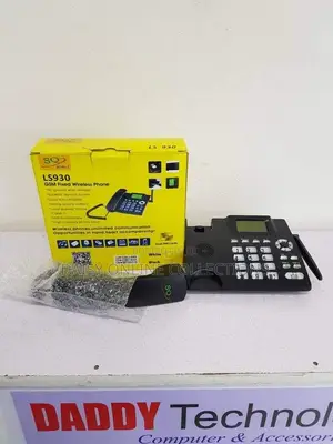SQ LS 930 Black Table Phone