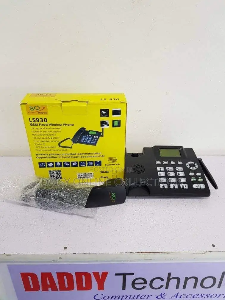 SQ LS 930 Black Table Phone