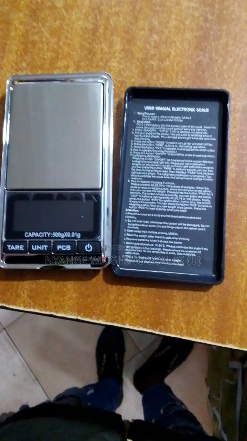 Digital Portable Weighing Scale 500g/0.01g Weighing Scales