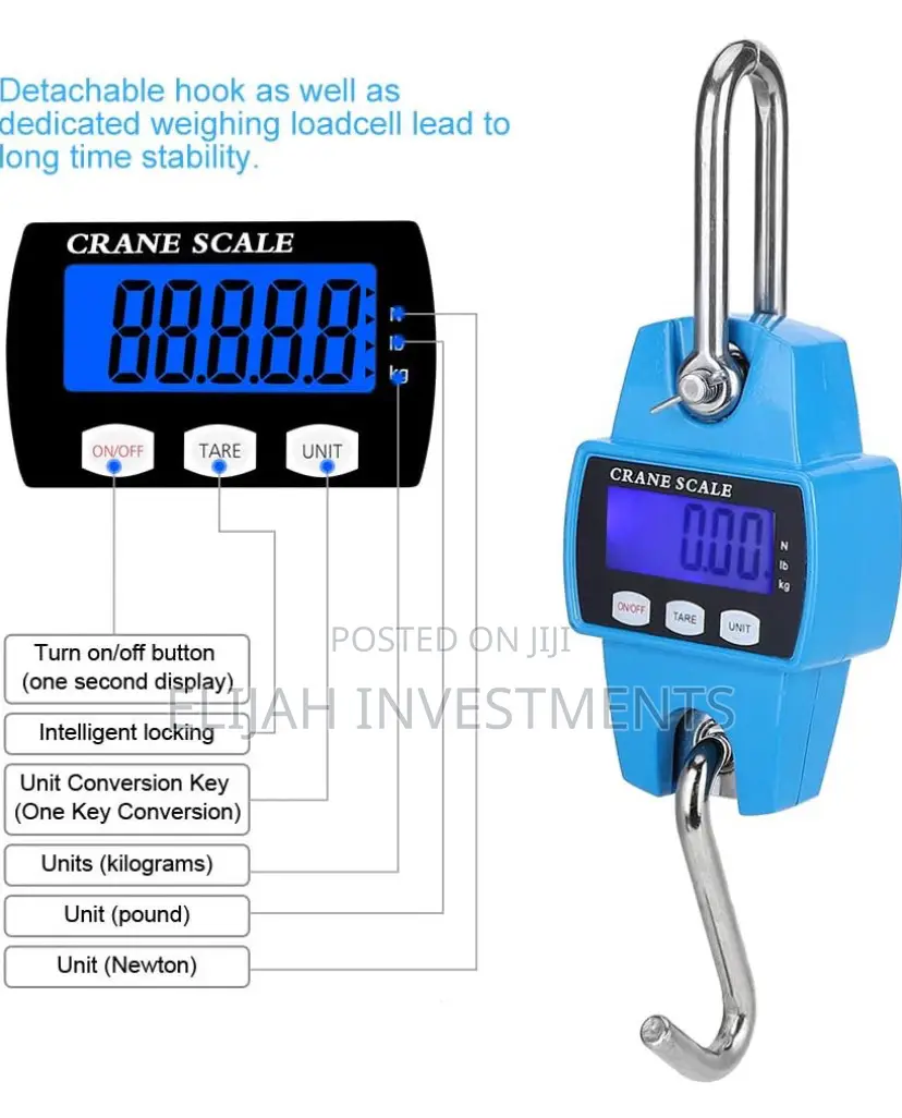 1pc 300kg Hanging Weight Scale