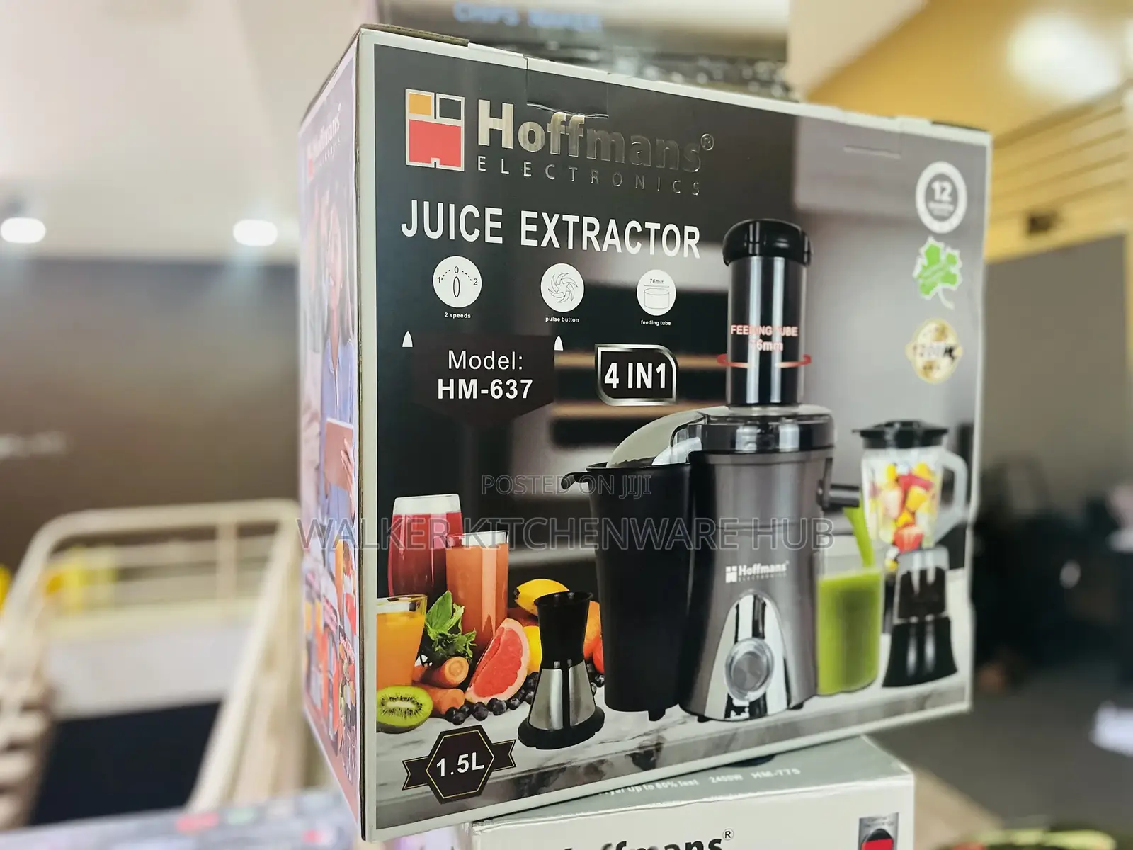 Hoffmans Quality 4 in 1 Juice Extractor