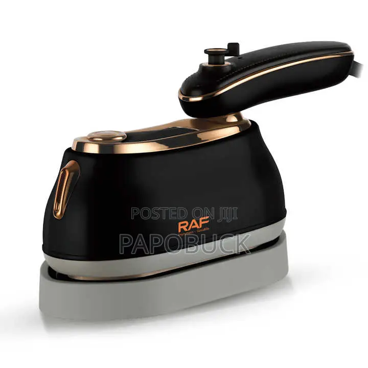 RAF Travel Steam Iron, Black