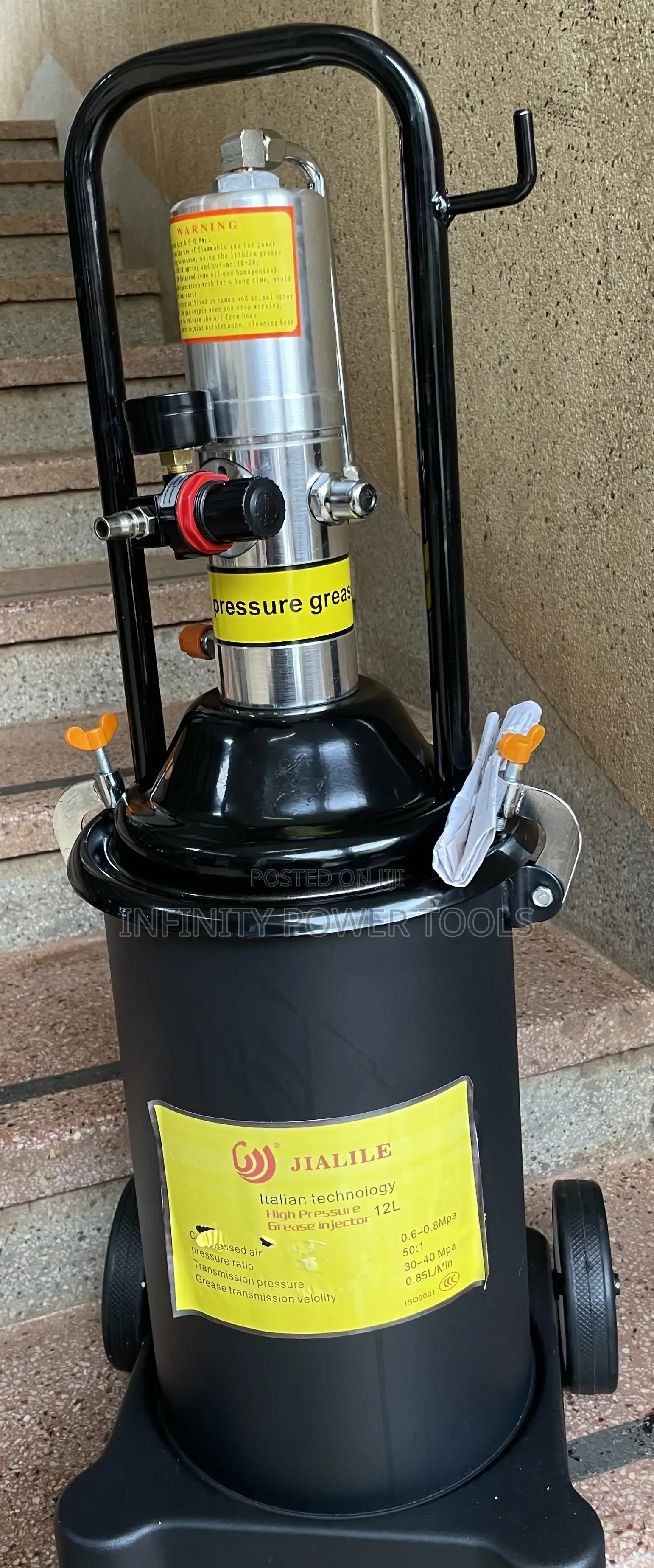 Grease Bucket Pump 12kgs