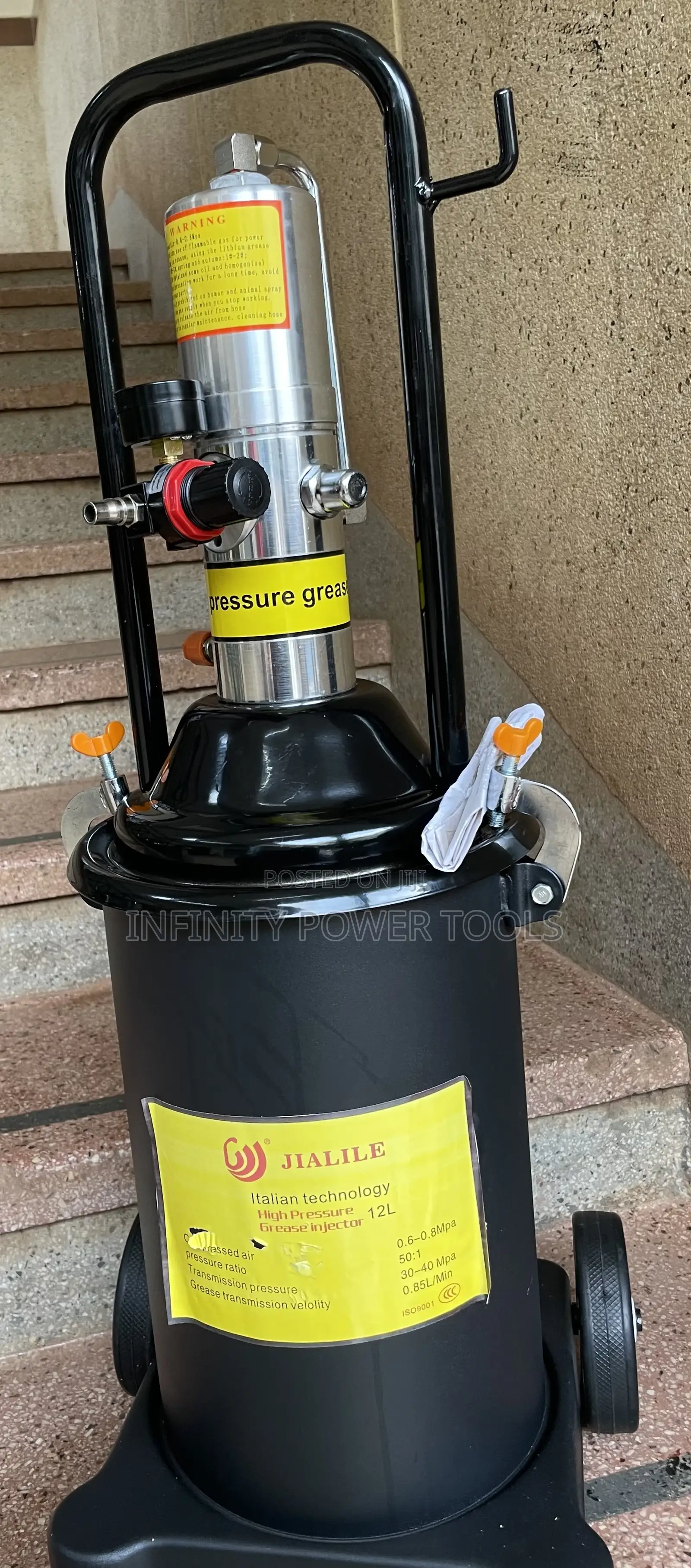 Grease Bucket Pump 12kgs
