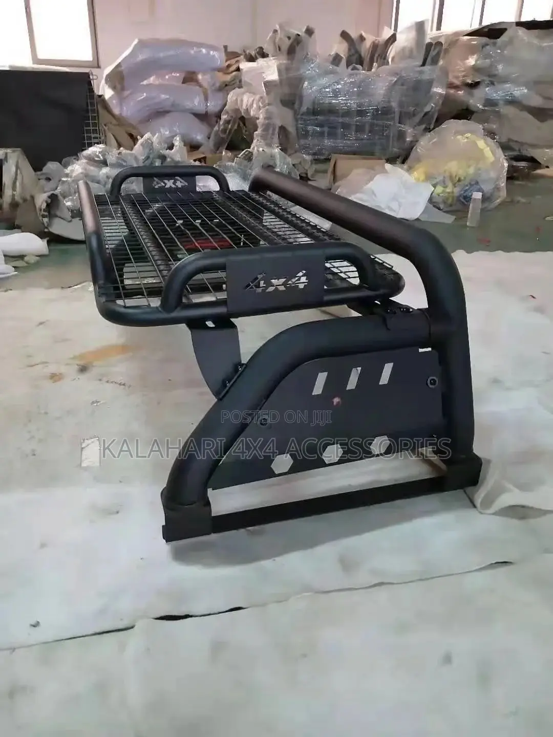 Black Coated Steel Roll Bar Hilux/Ford