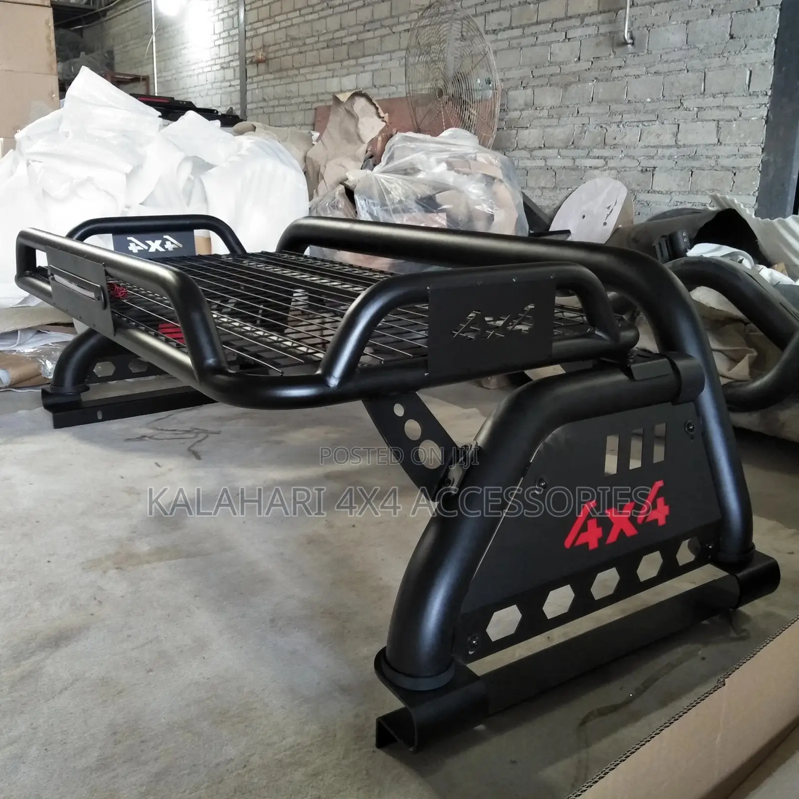 Black Coated Steel Roll Bar Hilux/Ford
