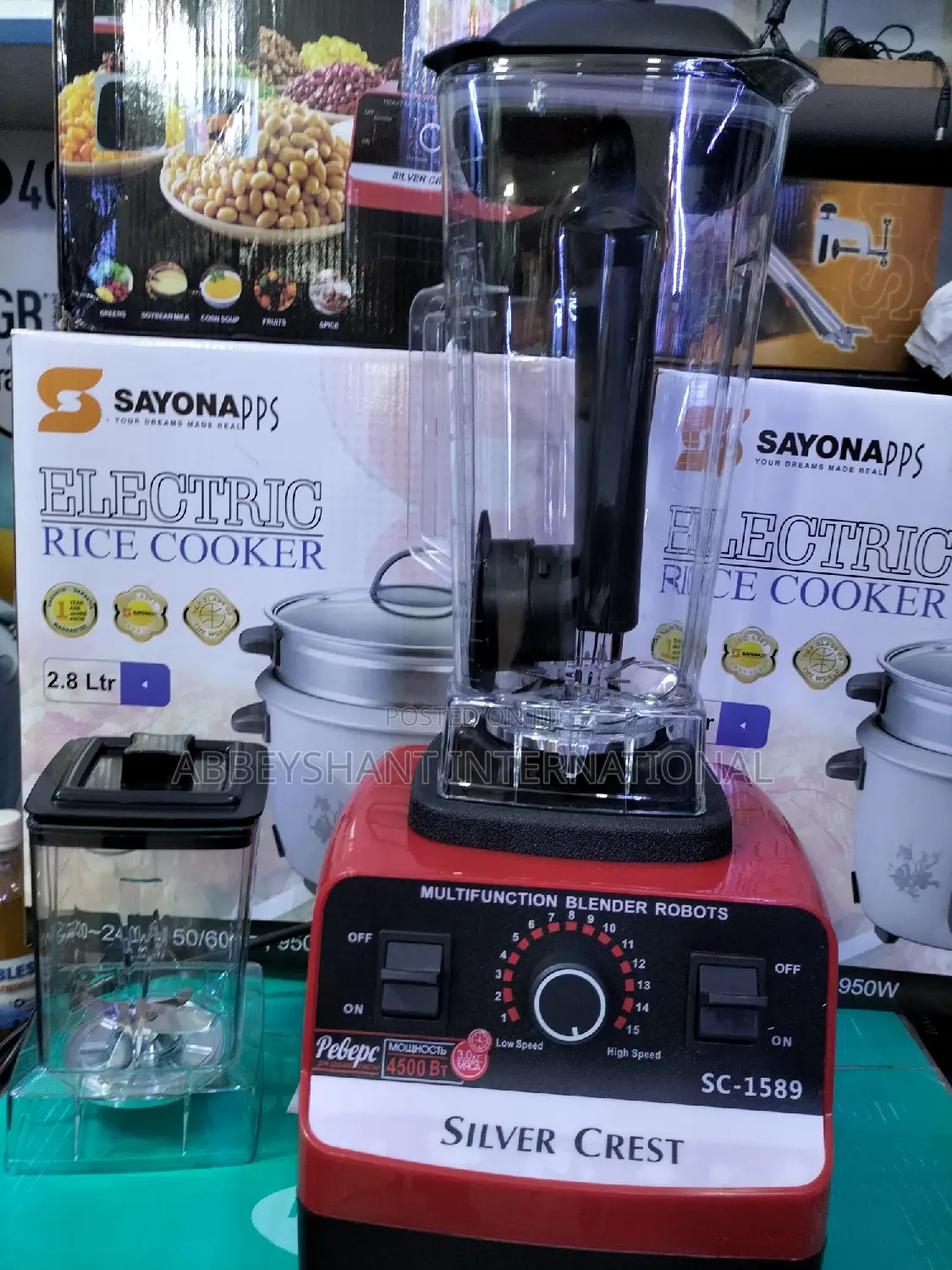 Blender Silver Crest Blender Commercial Blender/Blender