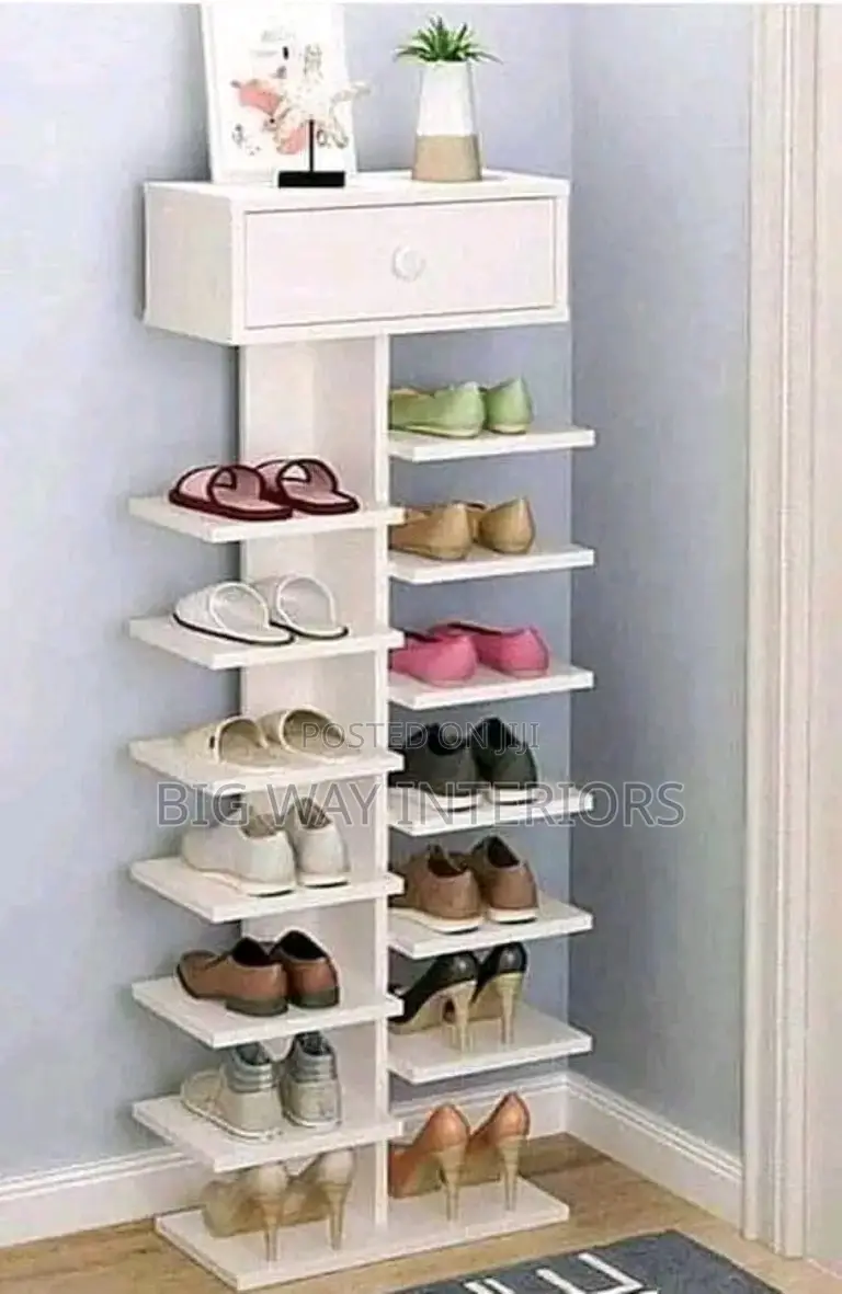 Wooden Shoe Rack 1