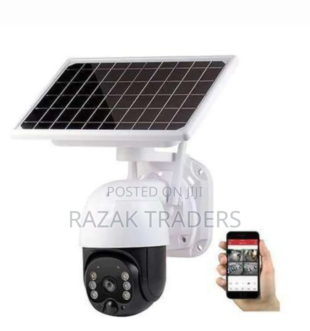 Solar CCTV / PTZ Camera 4MP - 5MP