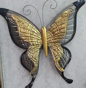 Decorative Art Piece Butterfly Metal Craft Home Decor