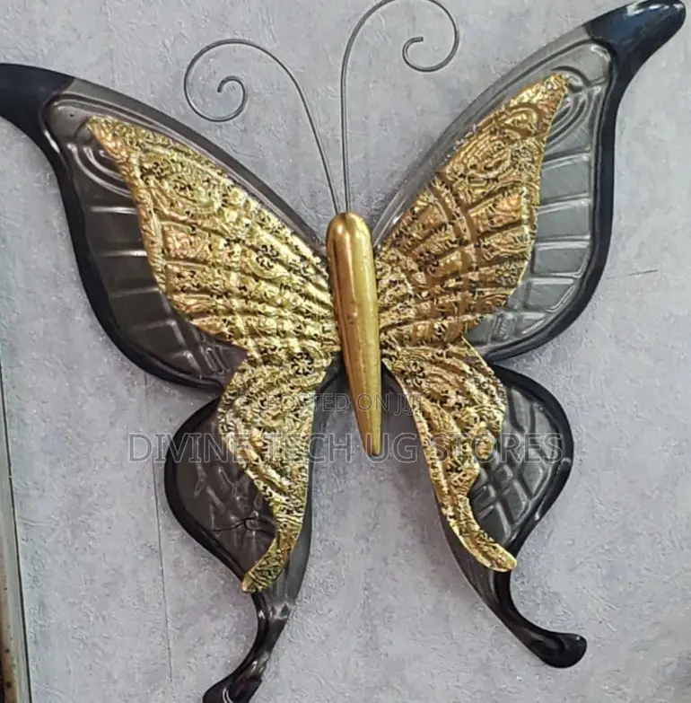Decorative Art Piece Butterfly Metal Craft Home Decor