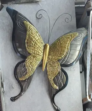 Decorative Art Piece Butterfly Metal Craft Home Decor