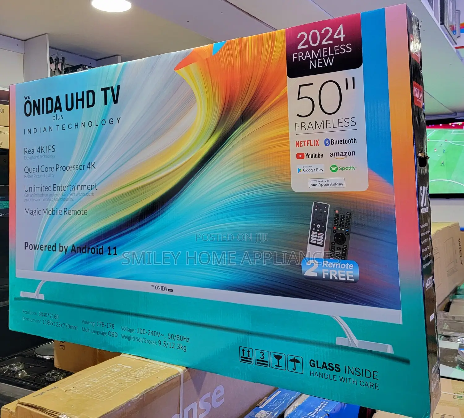 Onida 50inches Smart Tv