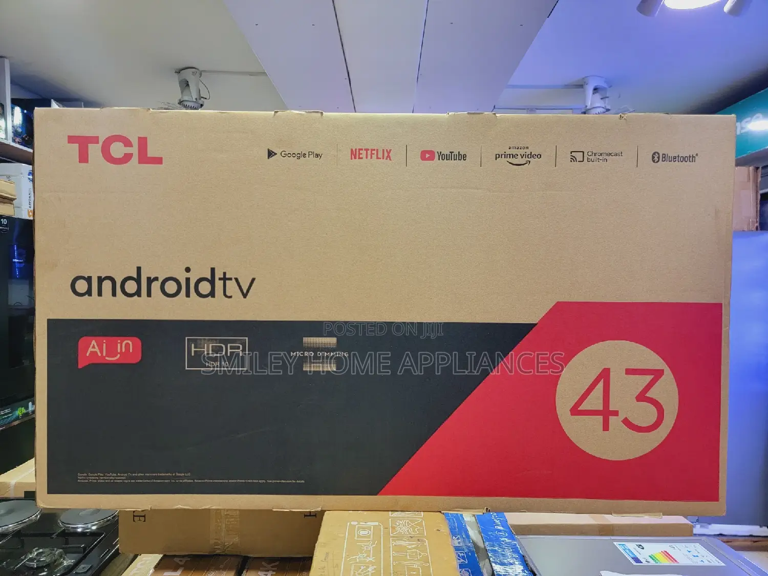 Brand New TCL Android 43inches Tv